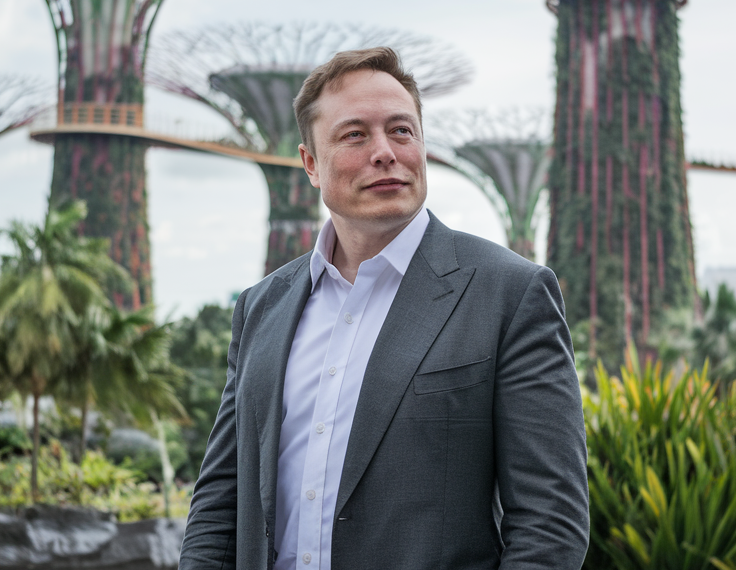 TECH AWARDS ASIA SPECIAL AWARD: BigTech Person of the Year 2024 Nominee: Elon Musk of SpaceX and TESLA